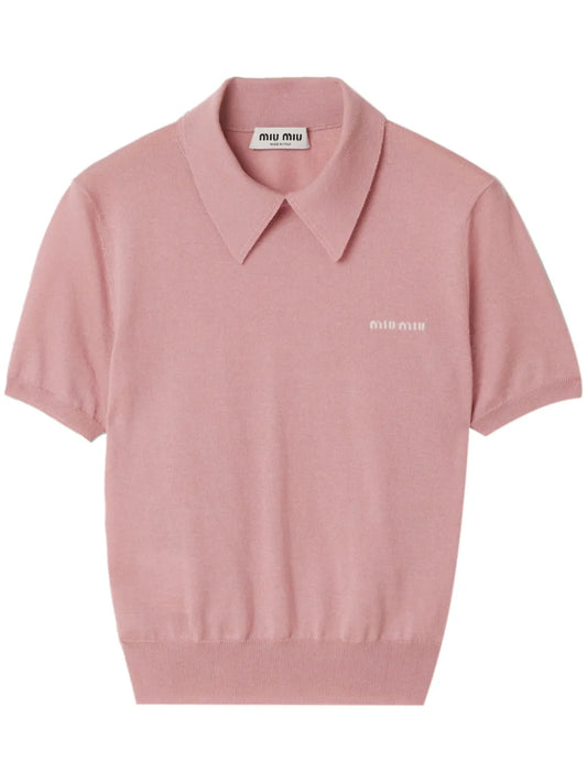 Knitted Polo Shirt