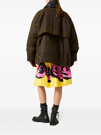 Waxed Canvas Blouson Jacket