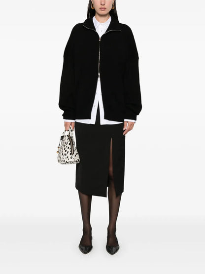 Side-Slit Pencil Skirt