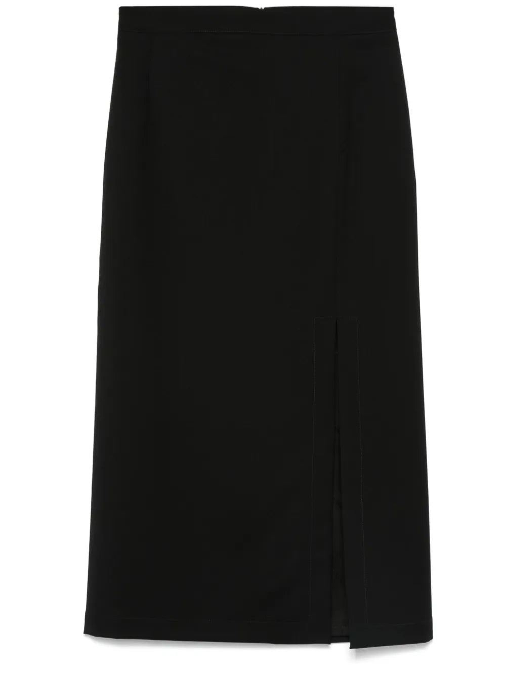 Side-Slit Pencil Skirt