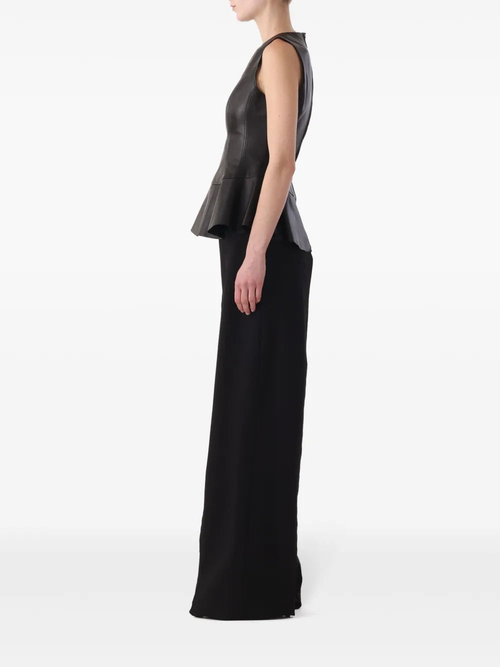 Peplum-Waisted Top