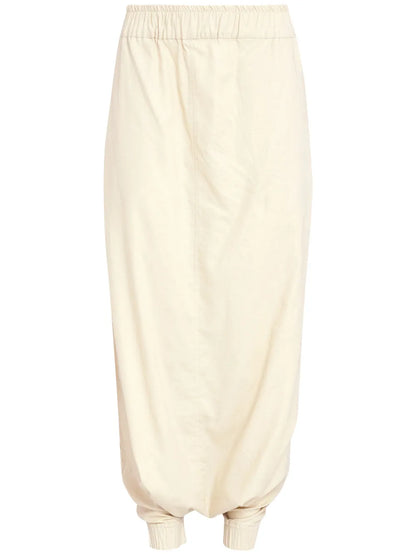 Elasticated-Waist Trousers