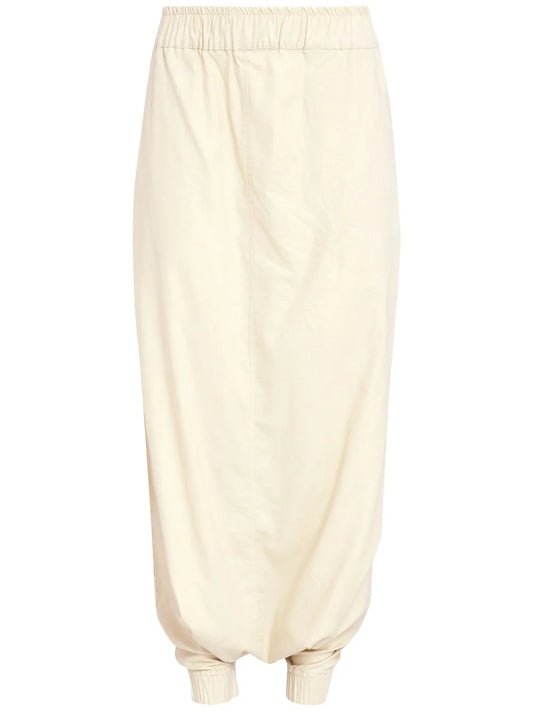 Elasticated-Waist Trousers