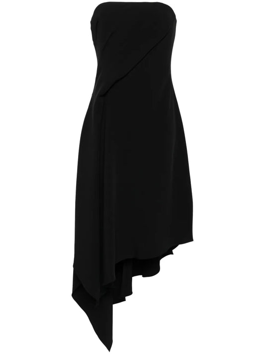 Crepe Asymmetric Dress