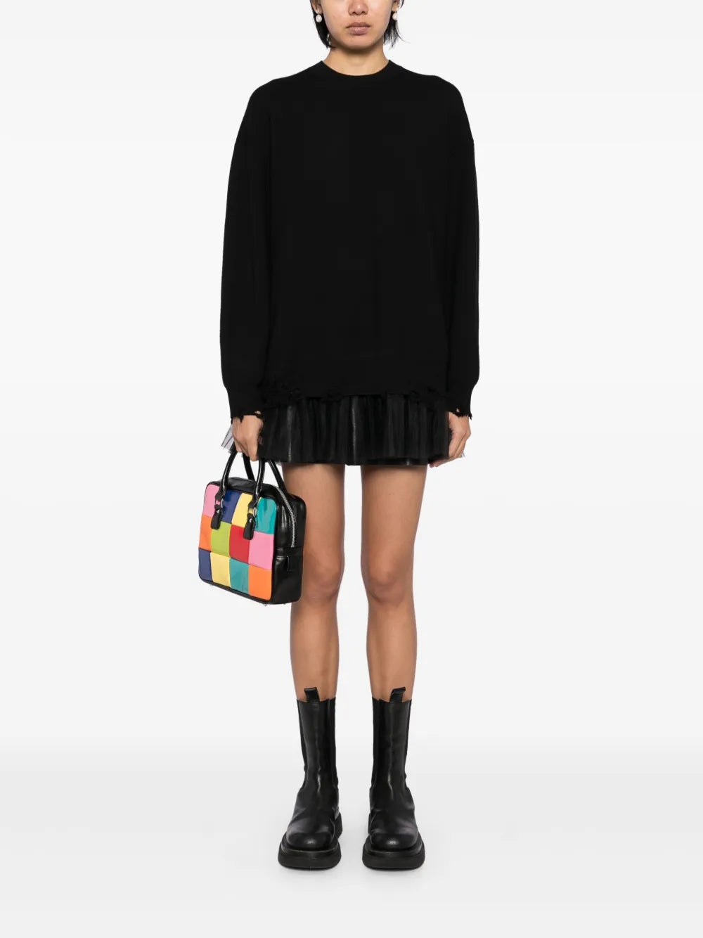 Long-Sleeved Sweater Dress