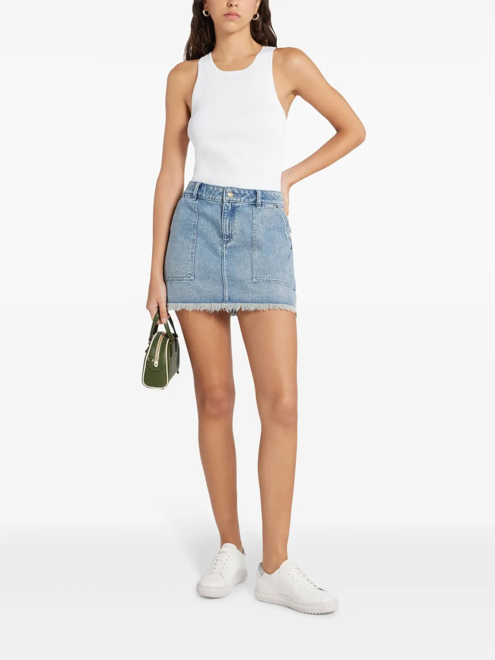 Denim Mini Skirt