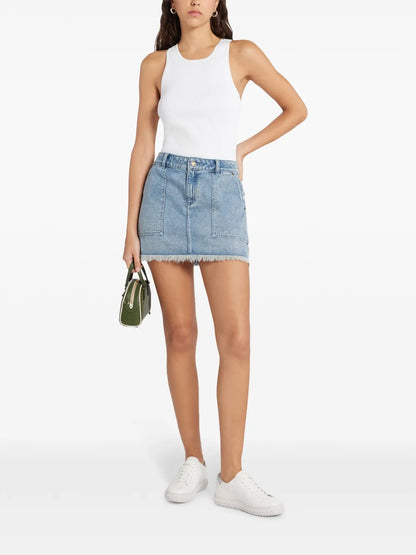 Denim Mini Skirt