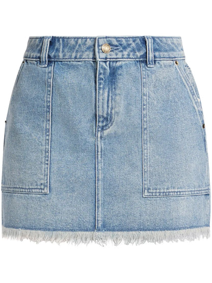 Denim Mini Skirt