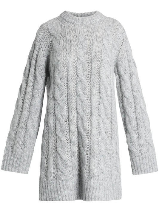 Cable-Knit Dress