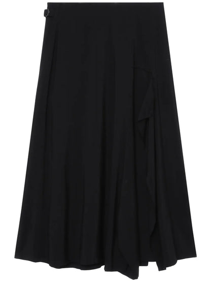 Asymmetric Midi Skirt