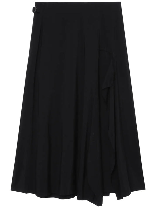 Asymmetric Midi Skirt
