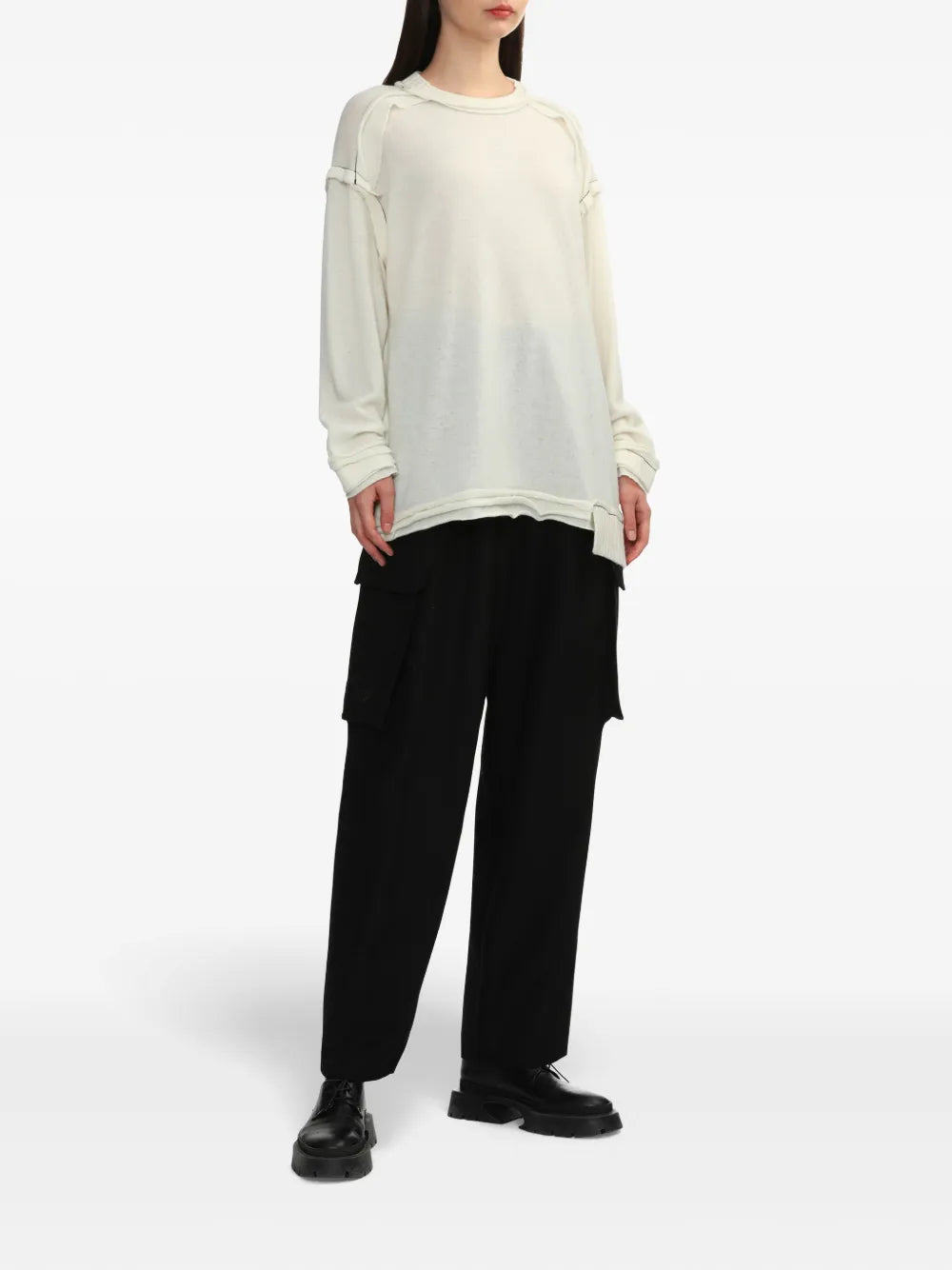 Exposed-Seam Jumper