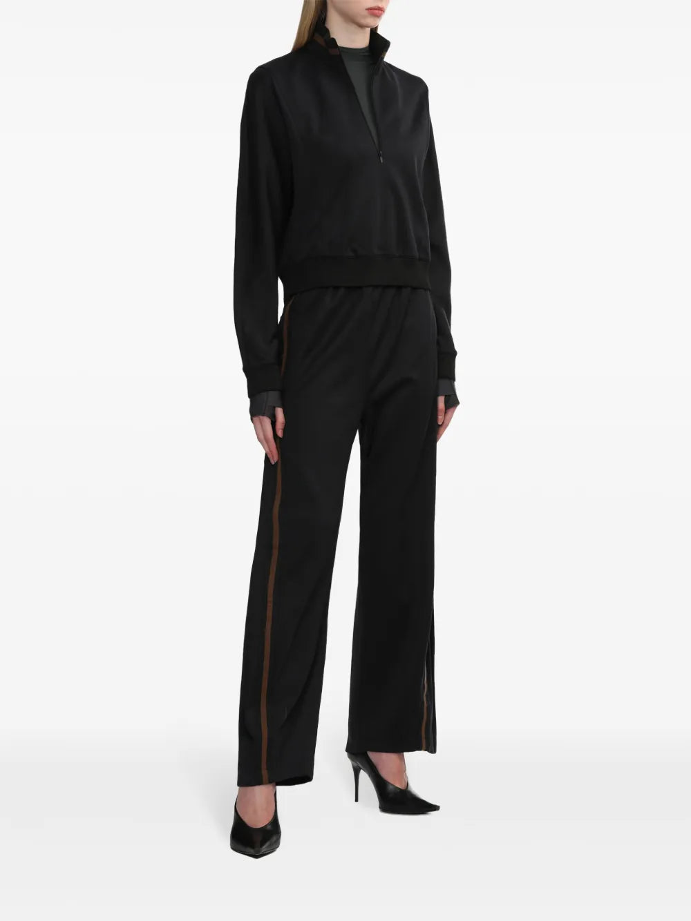 High-Neck Sweatshirt