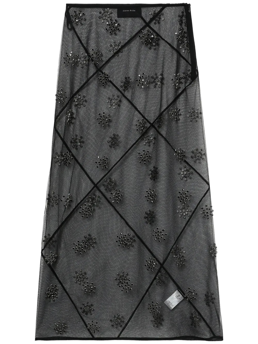 Crystal-Embellished Skirt