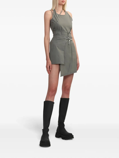 Asymmetric Wrap Skirt