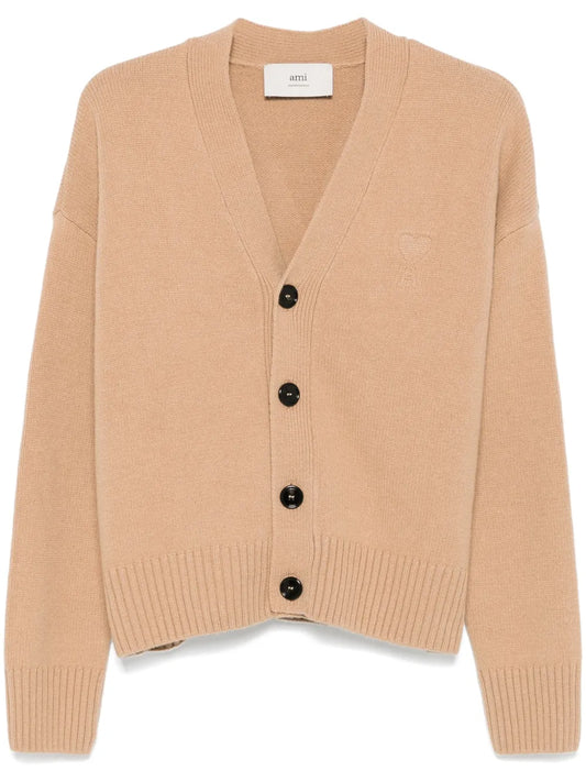 Ami De Coeur-Embroidered Cardigan