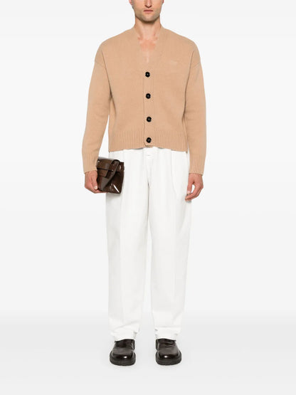 Ami De Coeur-Embroidered Cardigan