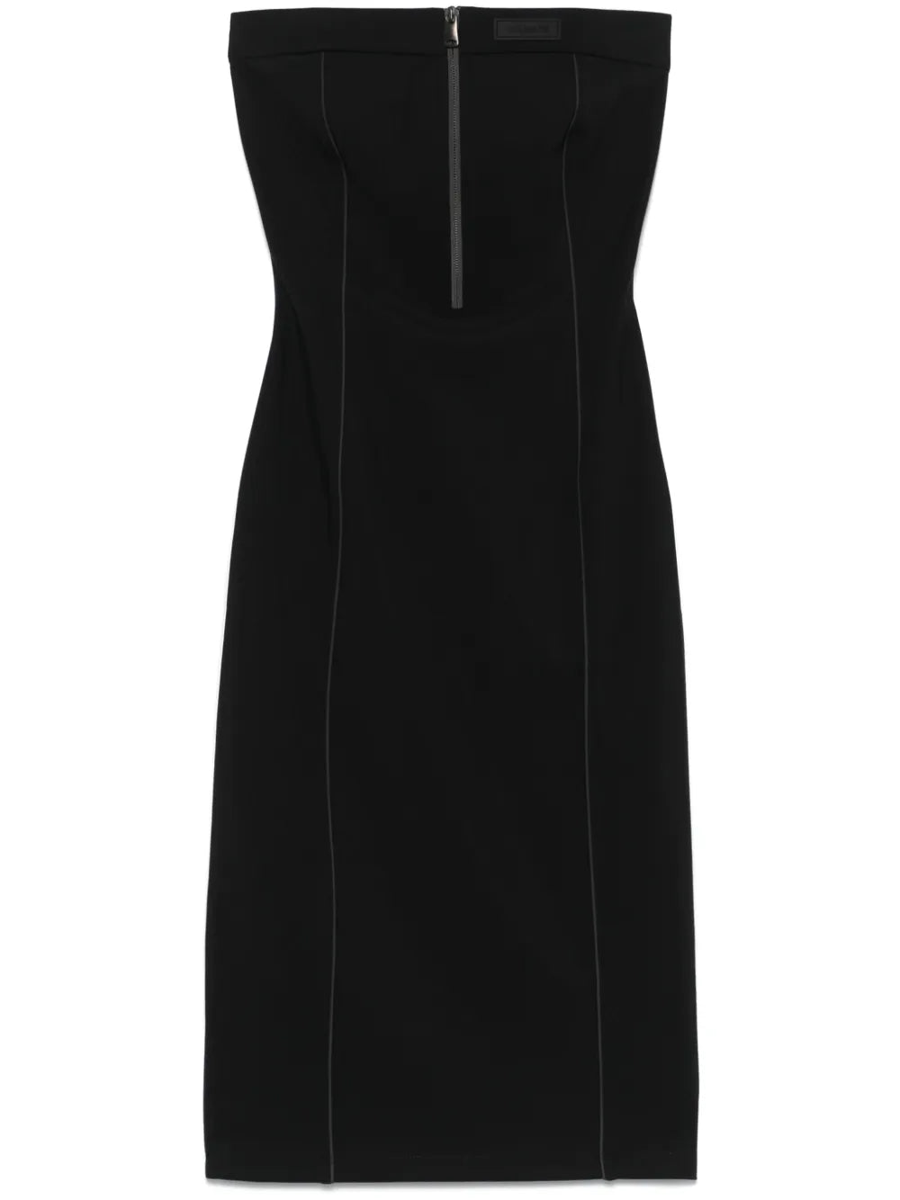 Open-Back Bustier Dress