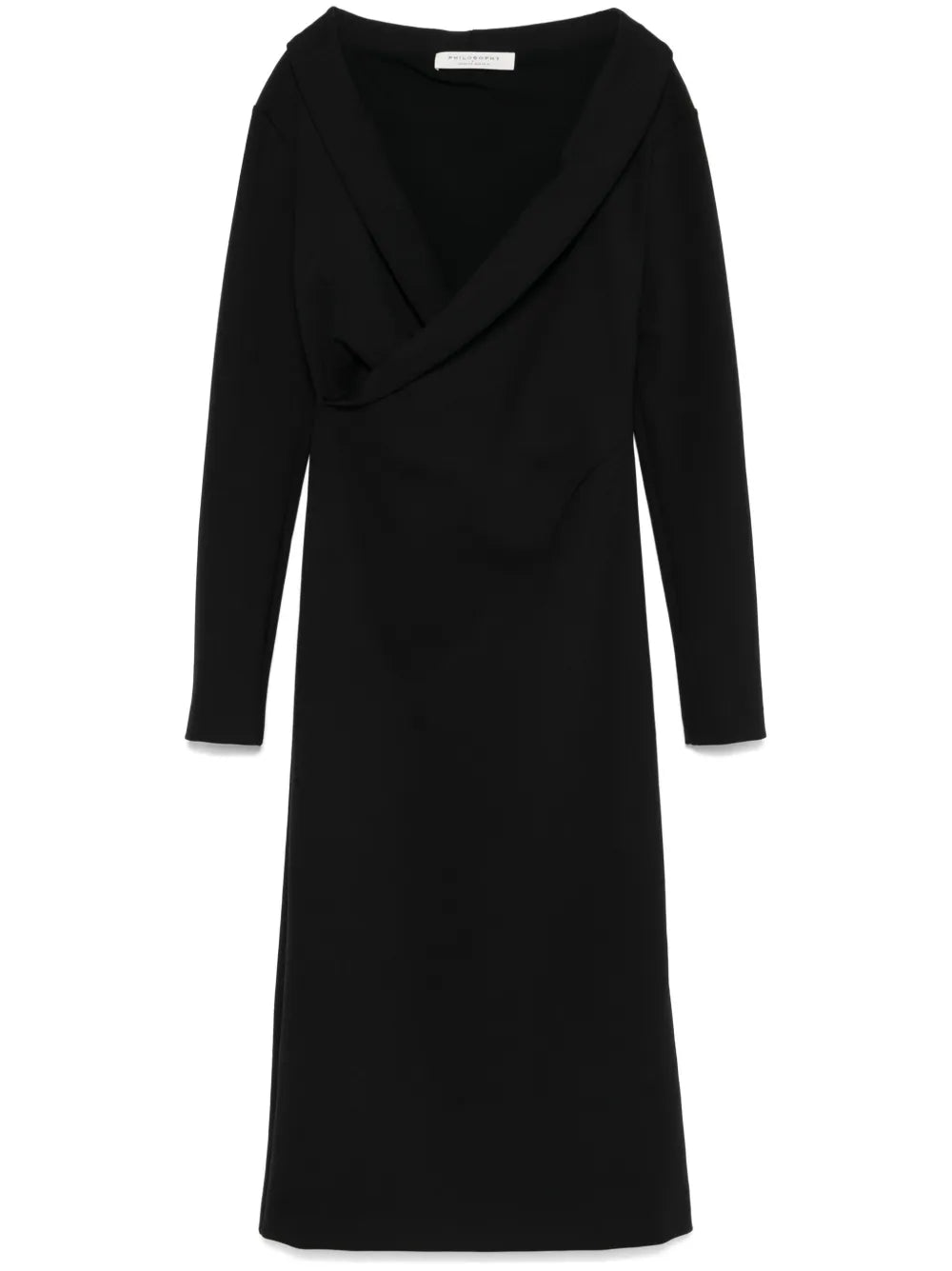 Off-Shoulder Midi Dress