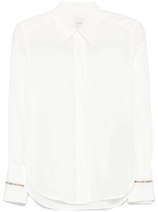 Signature Stripe-Detail Shirt