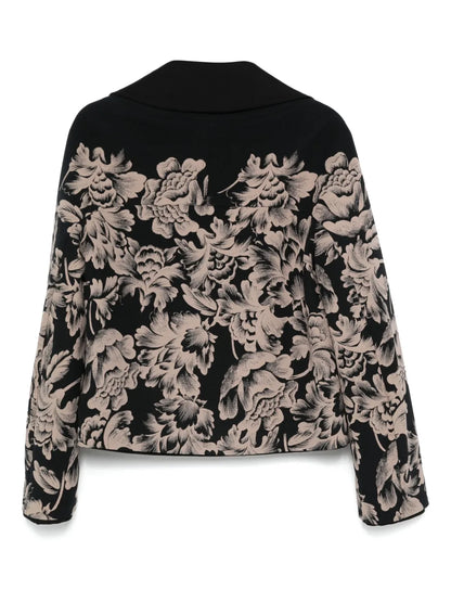 Floral-Print Jacket