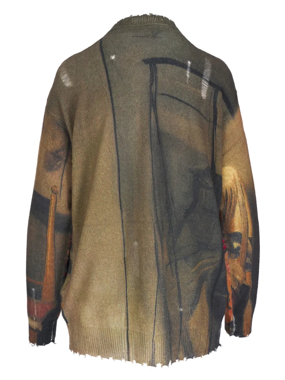 Graphic-Print Jumper