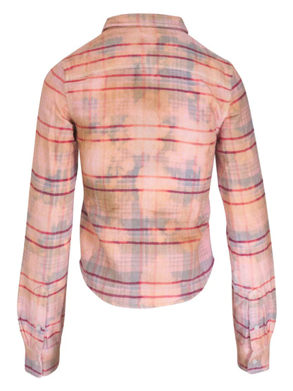 Check-Print Shirt
