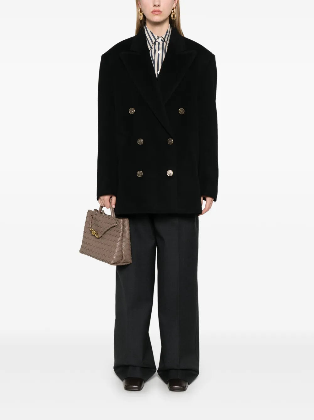 Double-Breasted Coat