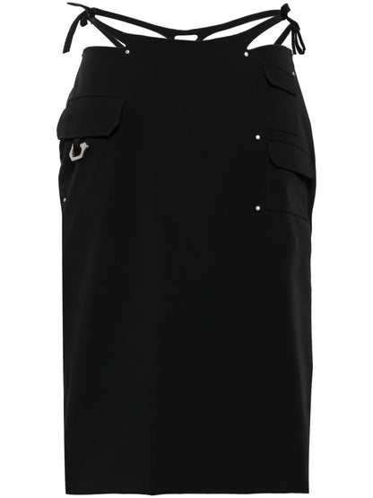 Tie-Fastening Skirt