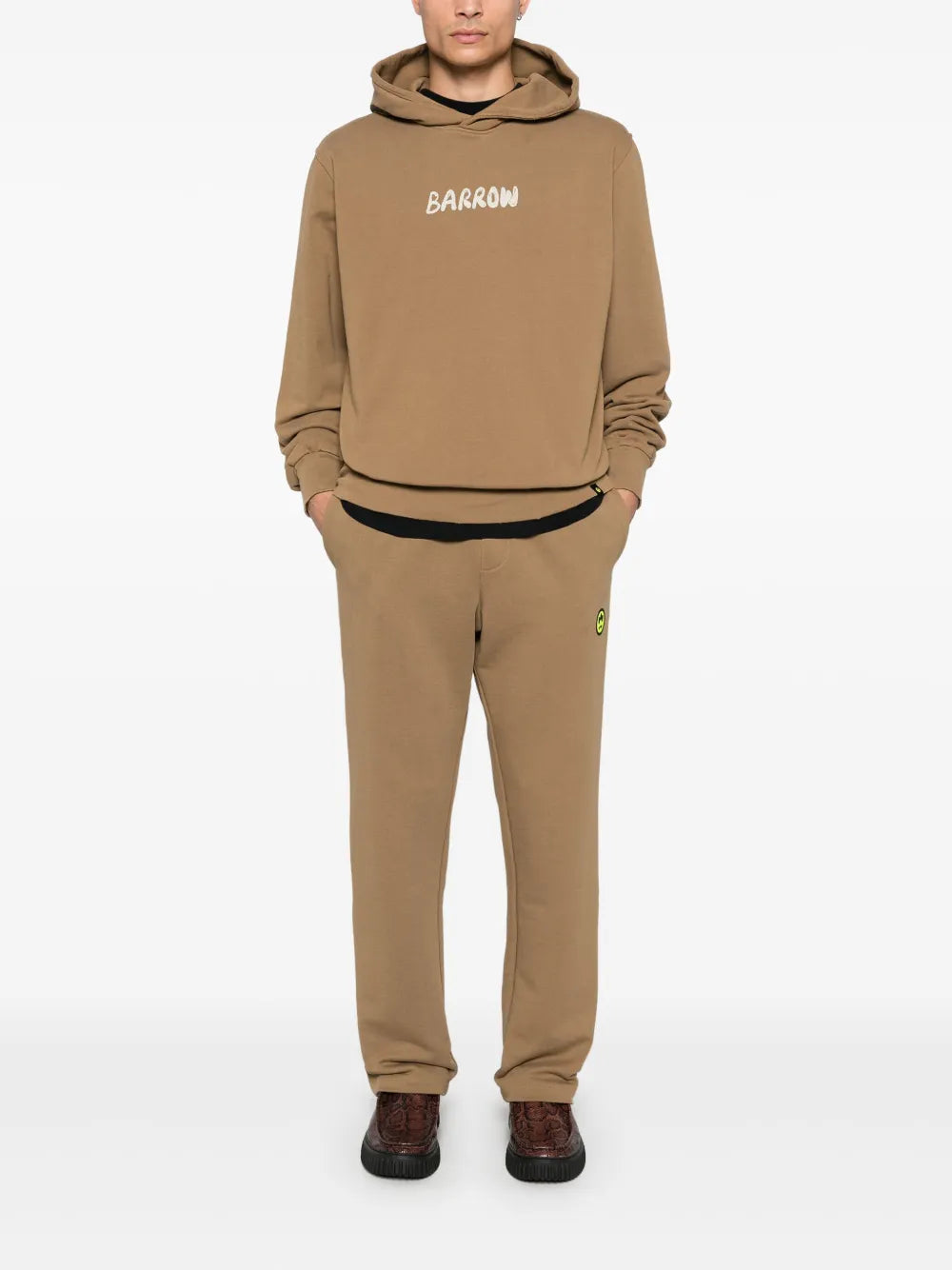 Flocked-Logo Track Pants