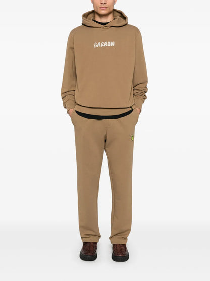 Flocked-Logo Track Pants