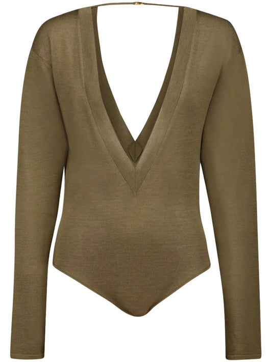 Fine-Knit Bodysuit