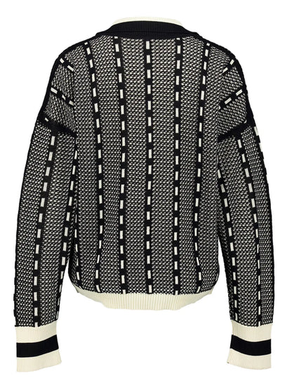 Geometric-Print Jumper