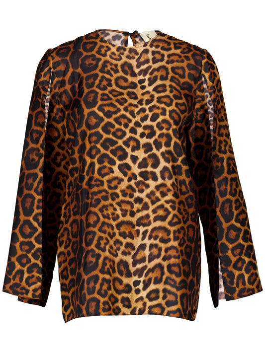 Printed Silk Blouse