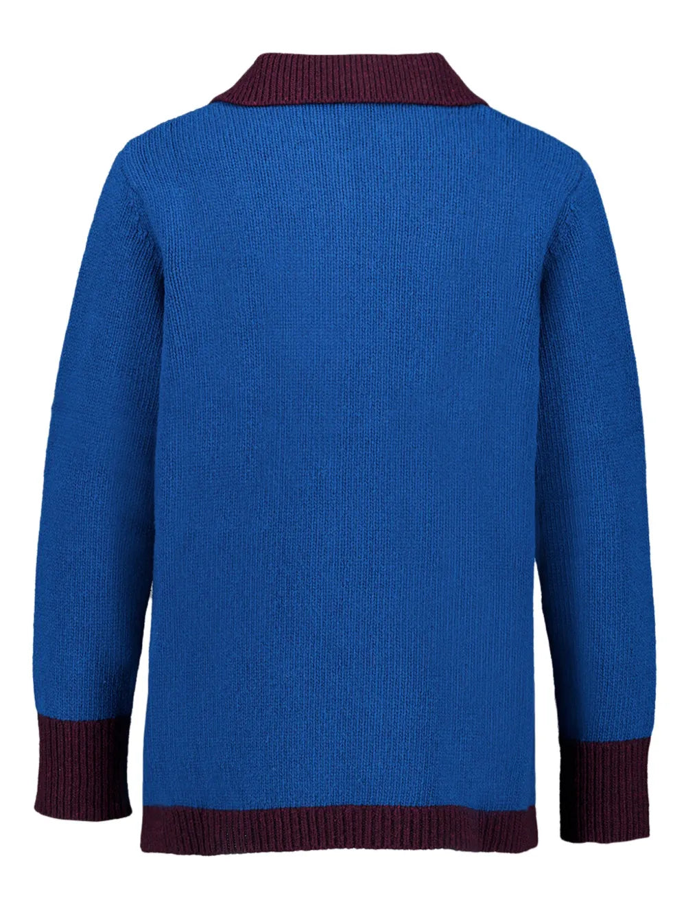 Embroidered V-Neck Sweater