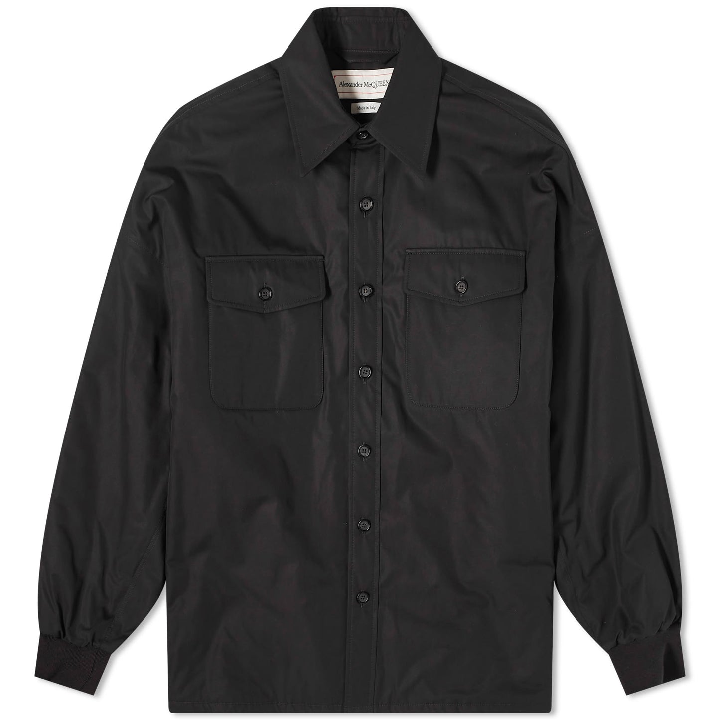 Padded Seal Logo Overshirt