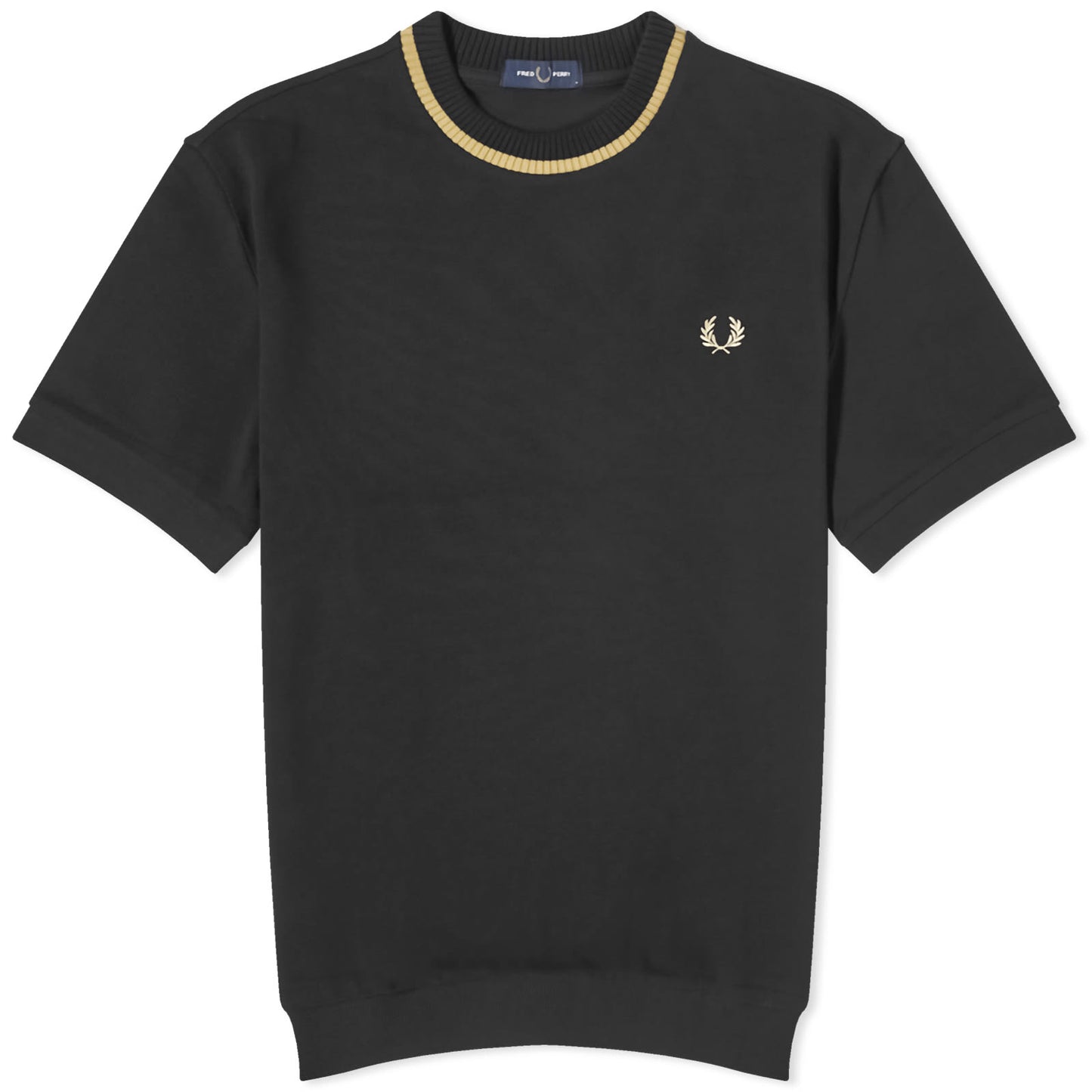 Crew Neck Pique T-Shirt