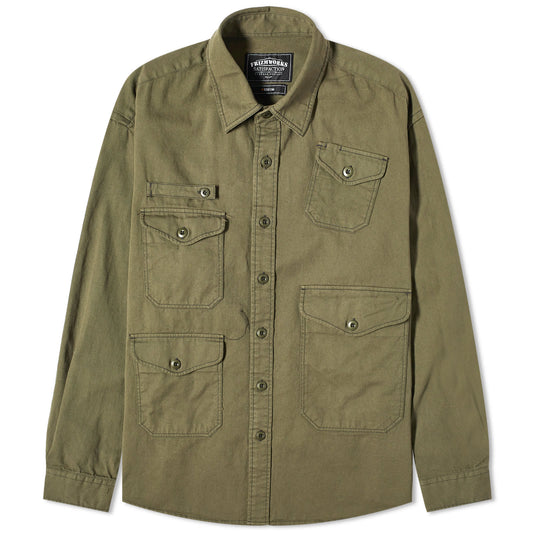 Utility Pocket Shirt Jacket