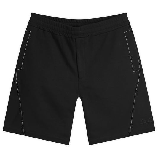 Contrast Stitch Jogger Shorts