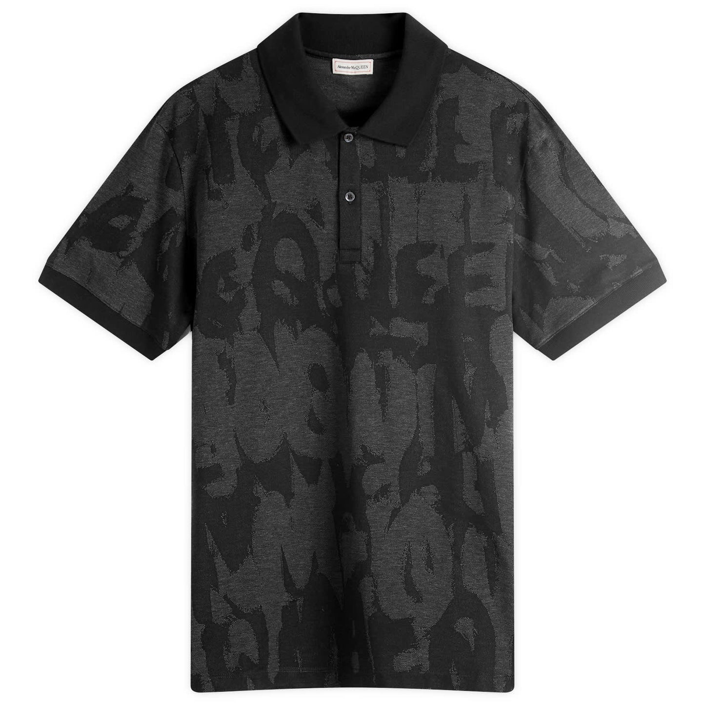 Jacquard Graffiti Logo Polo