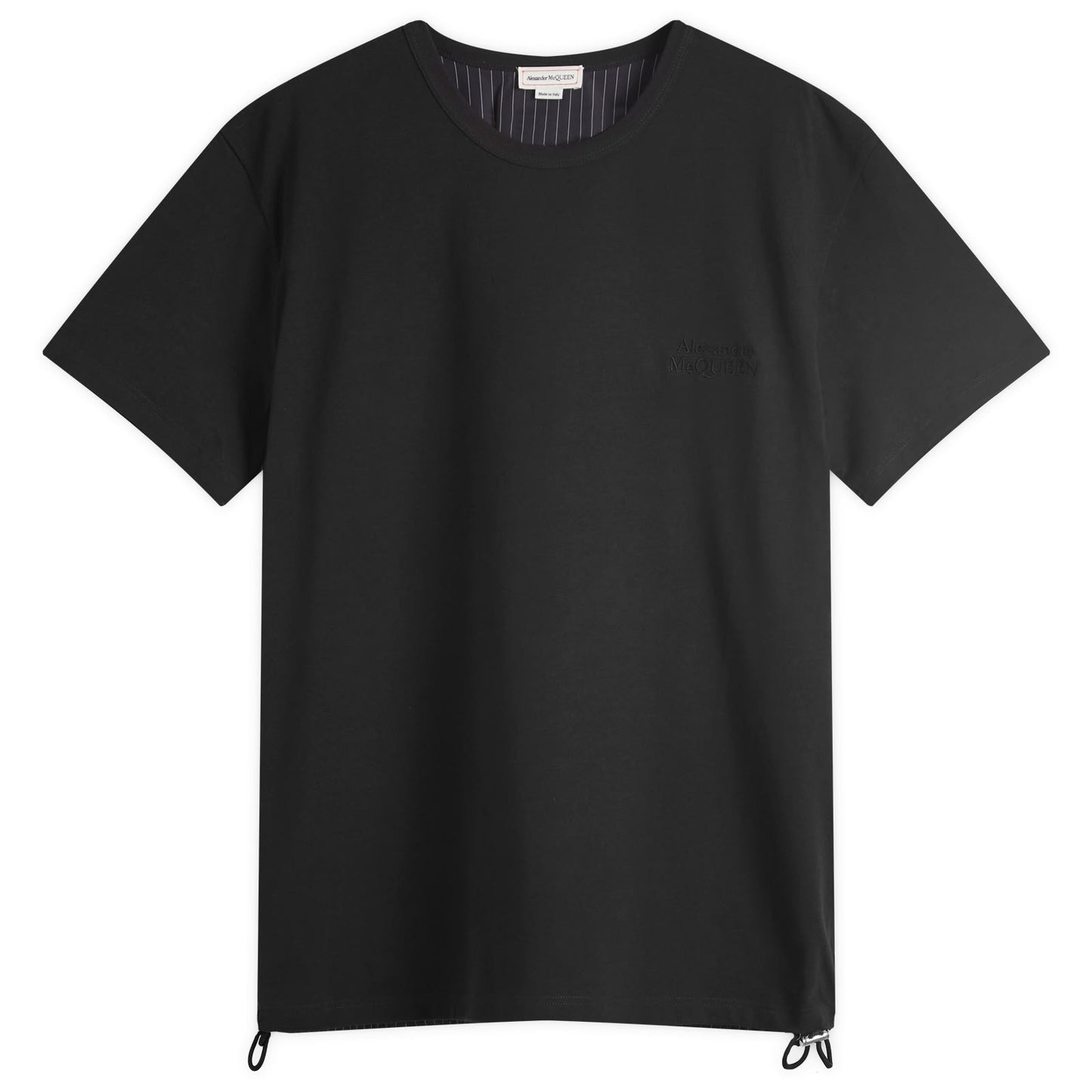 Pinstripe Back Hybrid T-Shirt