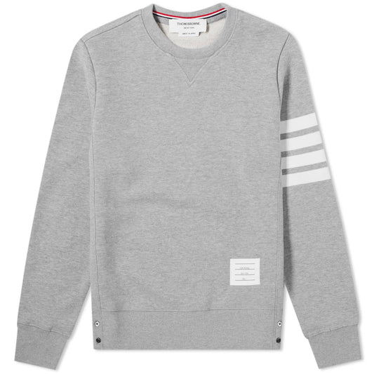 Engineered Stripe Crew Sweat