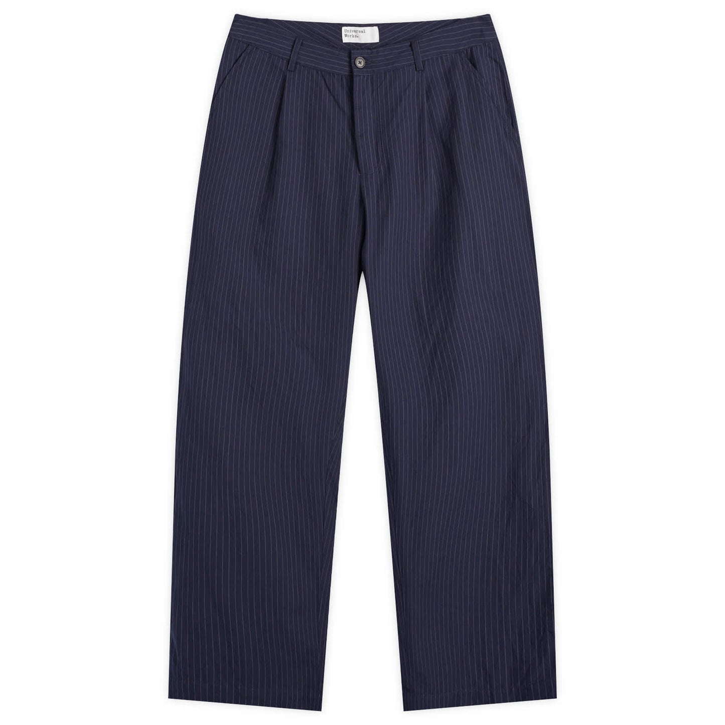 Pinstripe Pleated Duke Pants