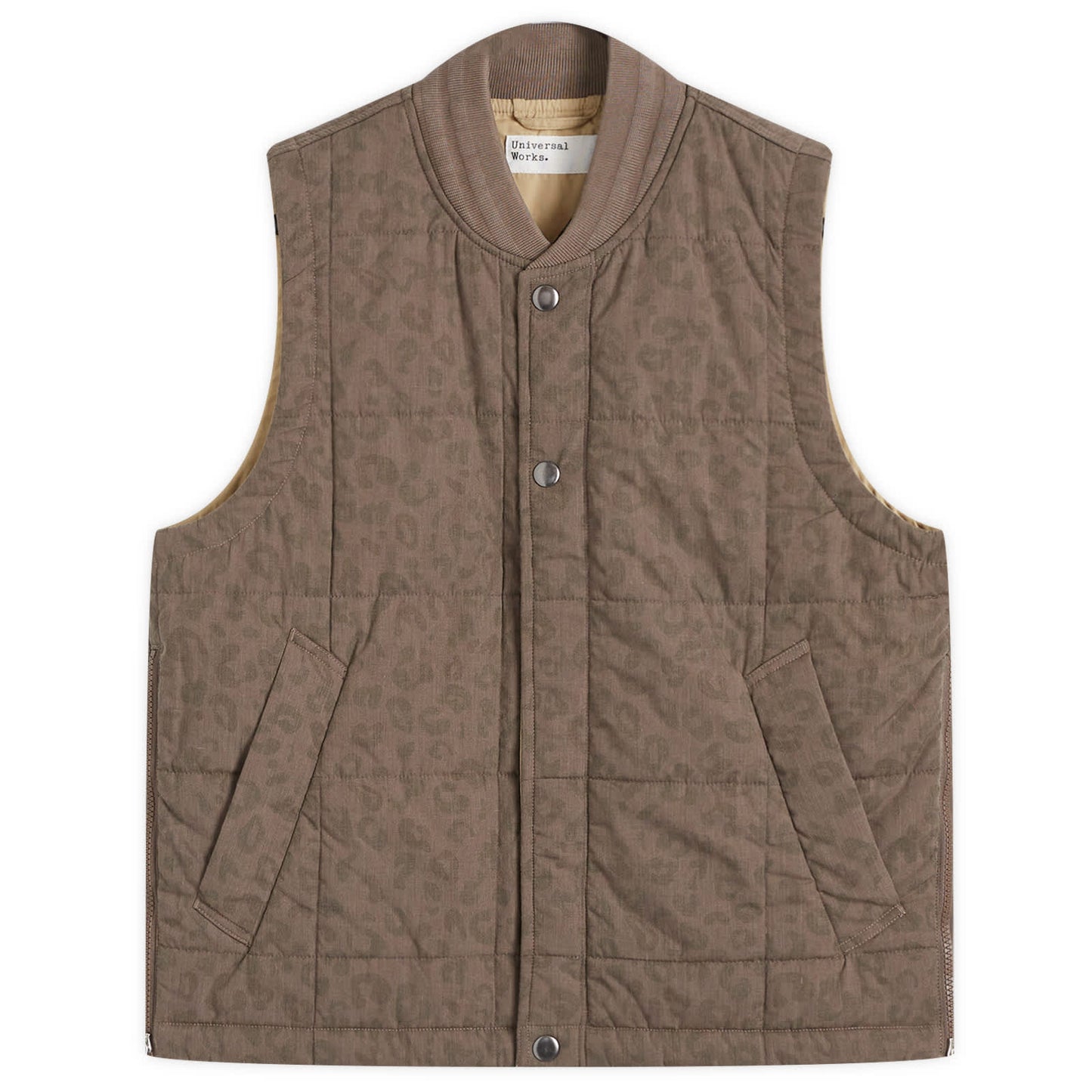 Leopard Poly Tech Carlton  Gilet