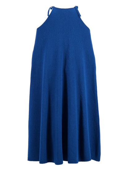 Embroidered Knitted Dress