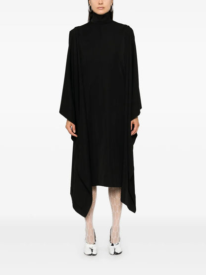 Draped Midi Dress
