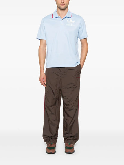 Logo-Flocked Polo Shirt