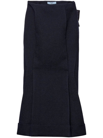 Deconstructed Midi Skirt