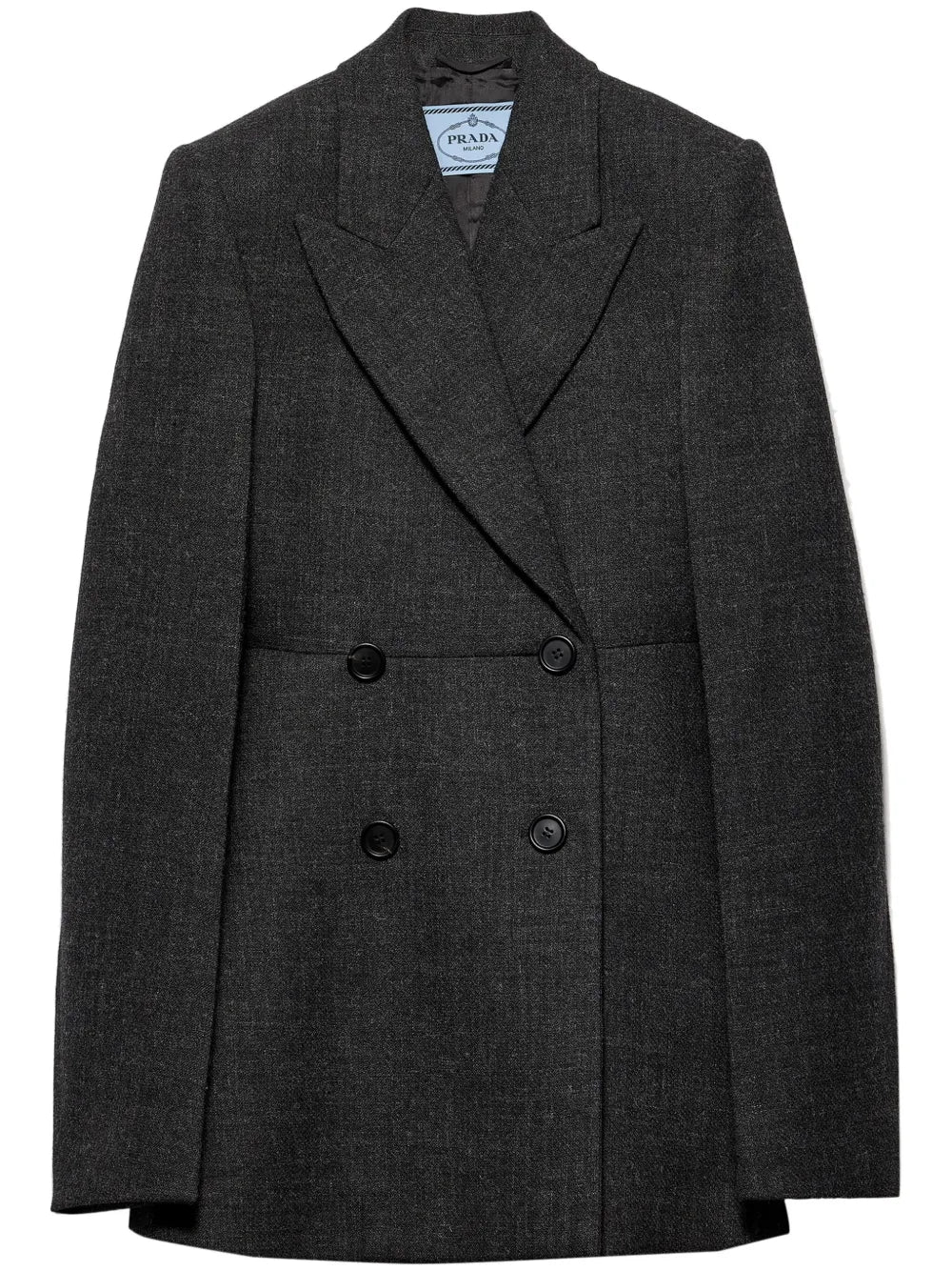 Double-Breasted Wool Coat