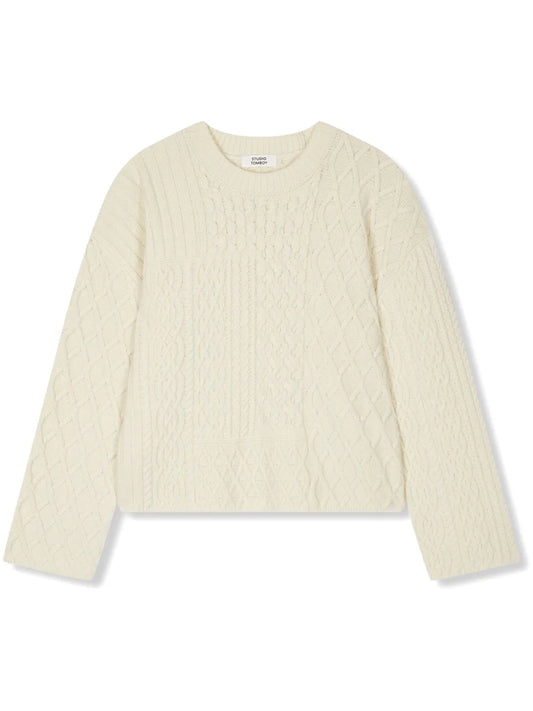 Cable-Knit Sweater